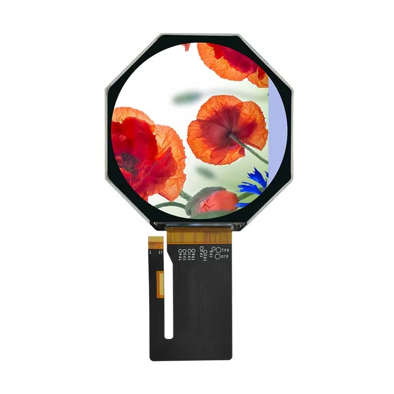 3.3 Inch Circular TFT LCD Display 320x320 MIPI Screen