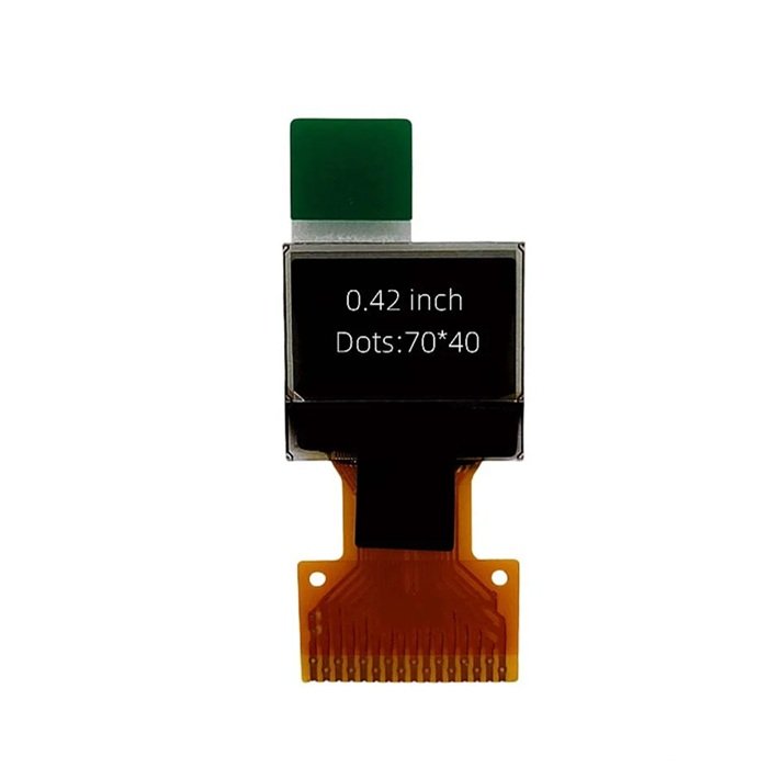 0.42 Inch OLED Display Module 70×40 SSD1306 SPI Interface
