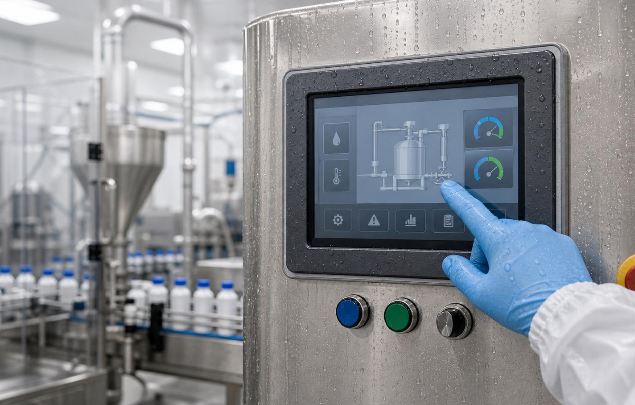 Industrial PCAP Touchscreen Design: Water, Gloves & EMI