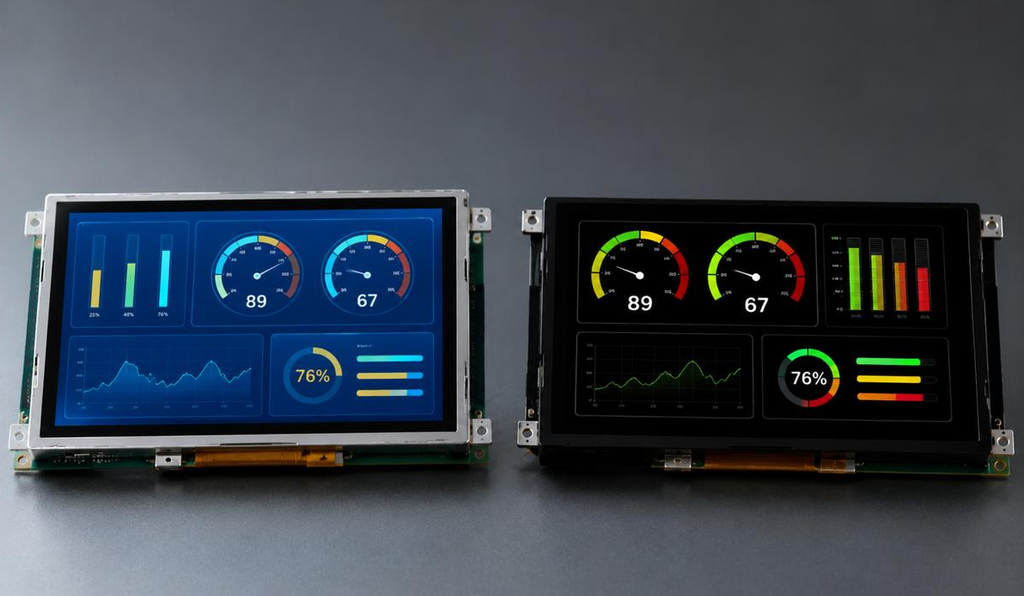 TFT LCD vs OLED display technology